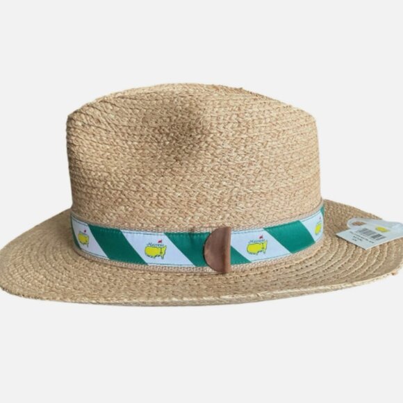 NWT Augusta National Masters Tournament Dorfman Pacific Natural Straw Hat  L/XL - Picture 3 of 10